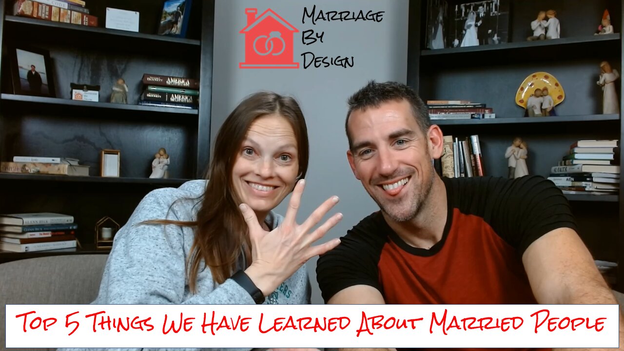 Top 5 Things We've Learned About MARRIED PEOPLE (After 10 Years of Marriage Ministry)!