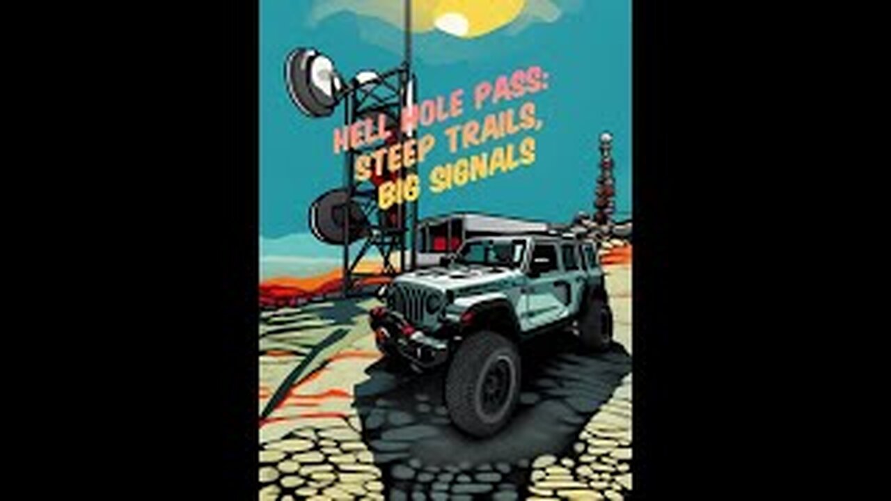 Adventure #5 | Hell Hole Pass: Steep Trails, Big Signals| Jeep Trails + 360° Views