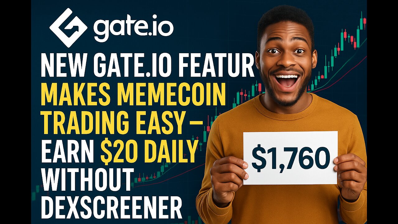 New Gate.io Feature Makes Memecoin Trading Easy – Earn $20 Daily Without Dexscreener