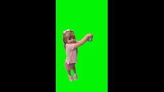 Little Girl Smelling Candle | Green Screen #candles #cute #funny #hate #diabolical #meme #fyp