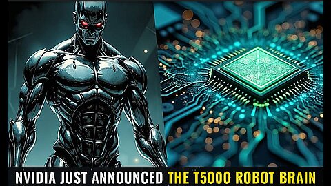 NVIDIA just announced the T5000 robot brain microprocessor that can power TERMINATORS