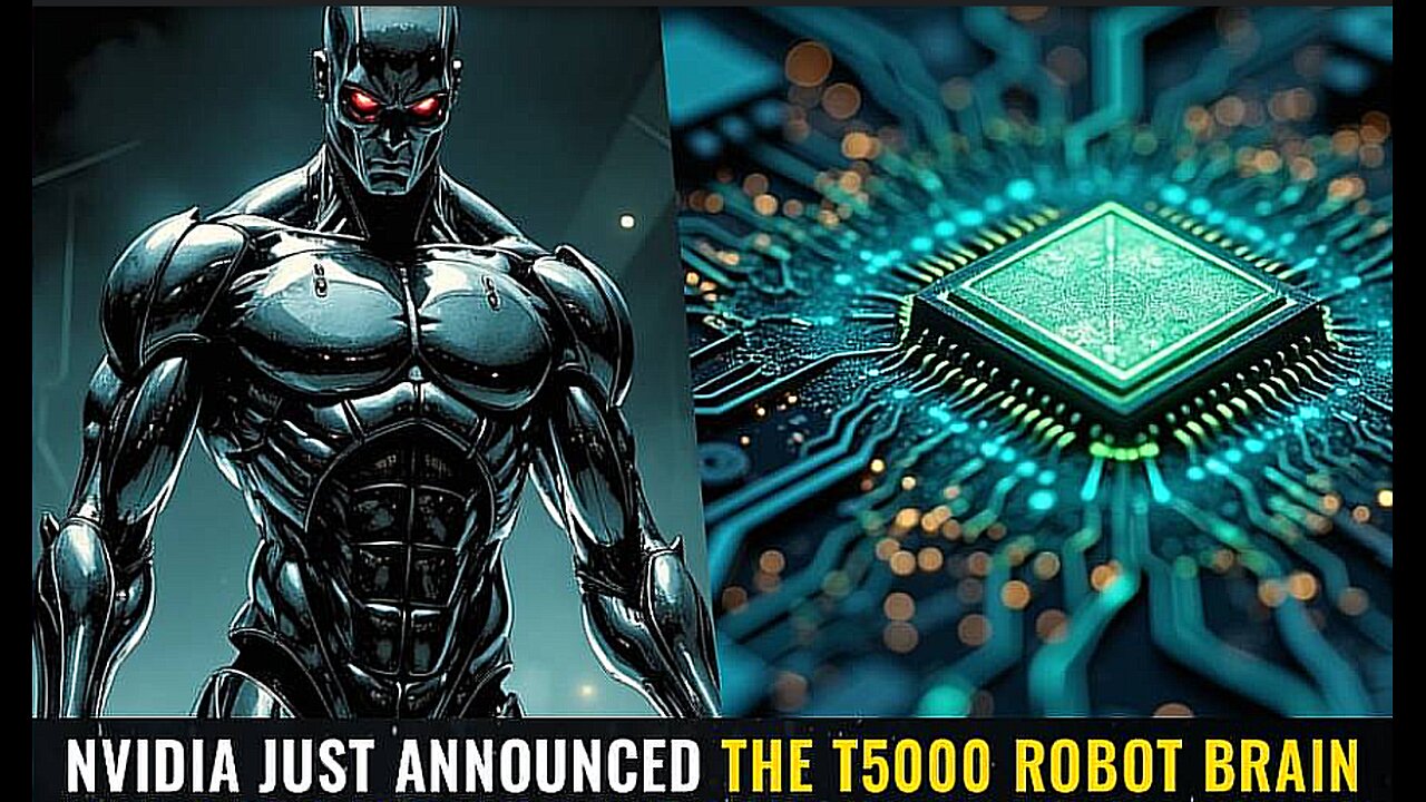 NVIDIA just announced the T5000 robot brain microprocessor that can power TERMINATORS