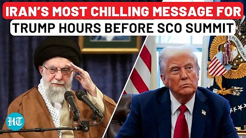 Iran's President Warns Trump With Deadly Warning Before Meeting Xi Jinping & Putin During SCO Summit