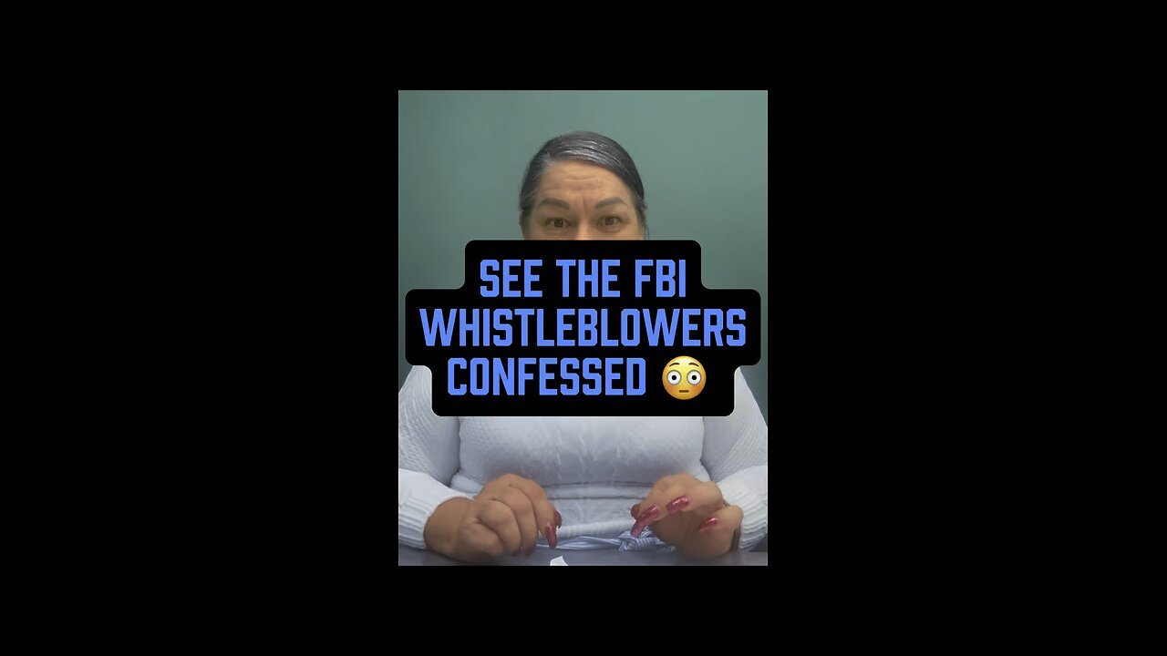 FBI Whistleblowers Confessed 😱
