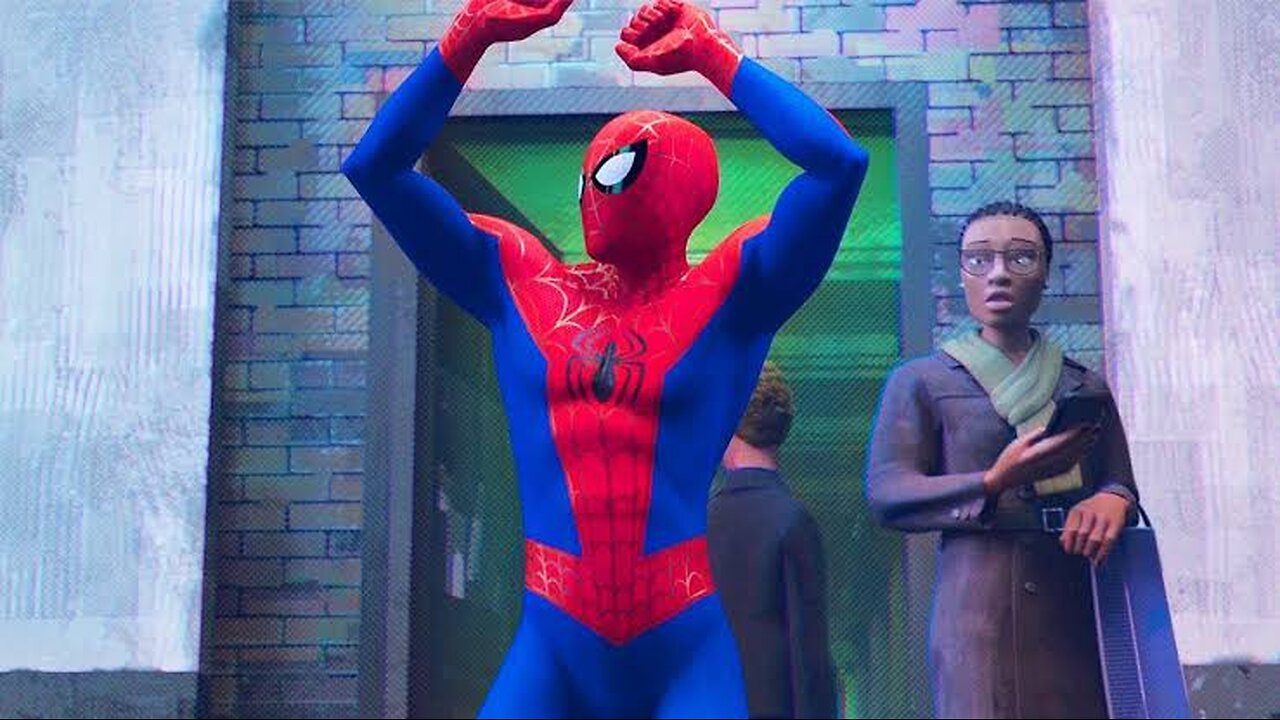 My Name Is Peter Parker Scene - Spider-Man_ Into the Spider-Verse (2018) Movie C