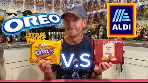 Apple Pie Sandwich Cookies Comparison Oreo vs Aldi