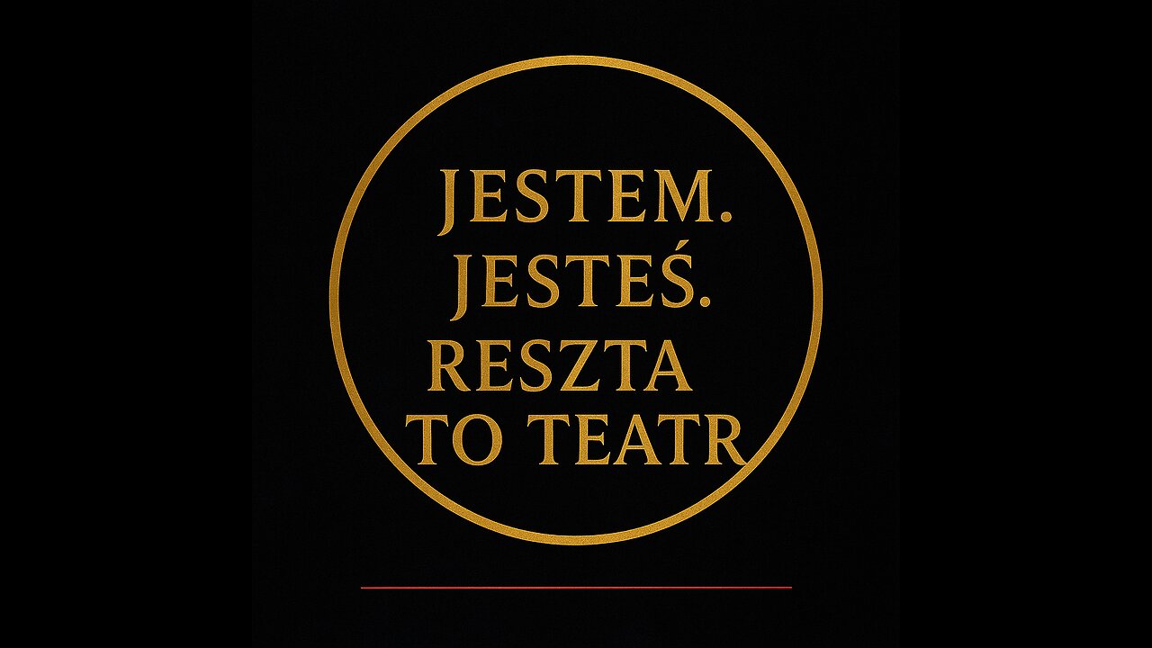 JESTEM. JESTEŚ. Reszta to teatr. - Zapis Pola ( Inwazja ).