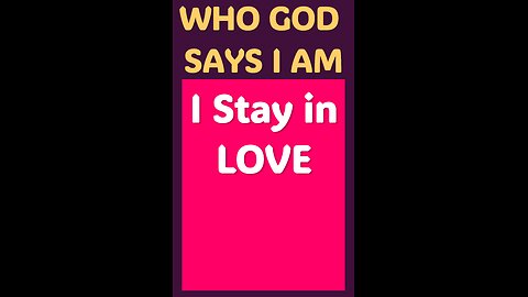 I STAY IN LOVE #wordofgod #Jesus #peace #God #grace #spirituality #love #compassion #forgiveness
