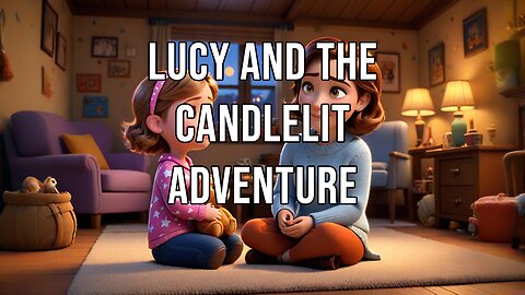 Lucy and the Candlelit Adventure | #Sparkleville #candlelight #imagination #childhood #adventure