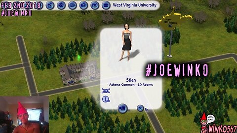 West Virginia University - Sims 2 Live Stream (Feb 2nd 2018) - Joe Winko