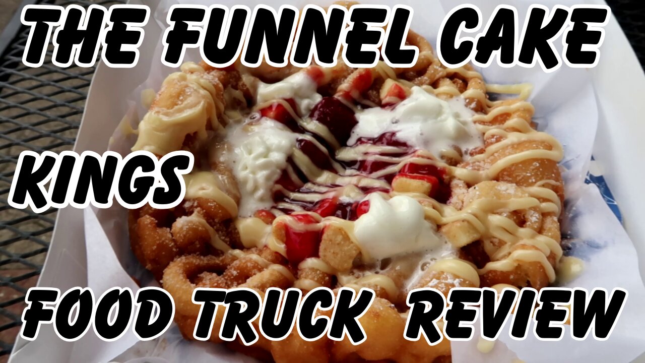 Strawberry Cheesecake Funnel Cake Taste Test Surprise!