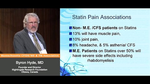 Medications & Side Effects, M.E. Patients on Statins, Risk Factors for Side Effects - Byron Hyde, MD