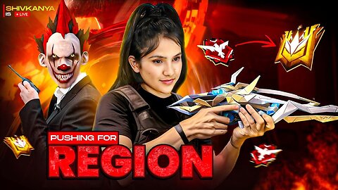 🔴[Live] NEW SEASON 😎 NEW RANK 👽PUSH TO REGION 😎 #freefire #freefirelive #gaming