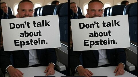 DON’T TALK ABOUT EPSTEIN!