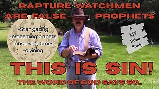 The Sin of Rapture Date Setting