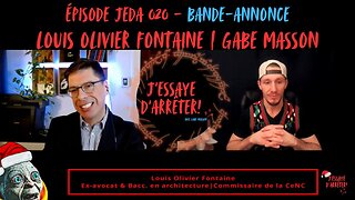 JEDA 020 – Un podcast pour les canceller tous! (Bande-annonce) |Louis Olivier Fontaine X Gabe Masson