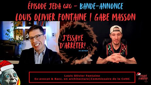 JEDA 020 – Un podcast pour les canceller tous! (Bande-annonce) |Louis Olivier Fontaine X Gabe Masson