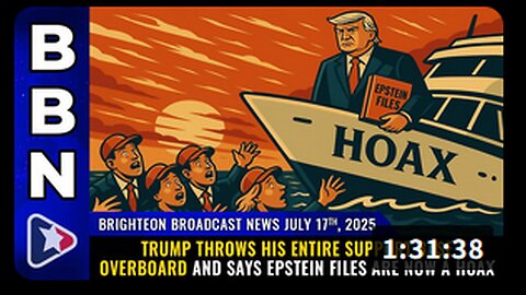 Trump throws his entire support base overboard and says Epstein files are now a HOAX