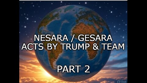 7/3/2025 - PT. 2 - NESARA/GESARA OBBB and Financial Parts! We the People!