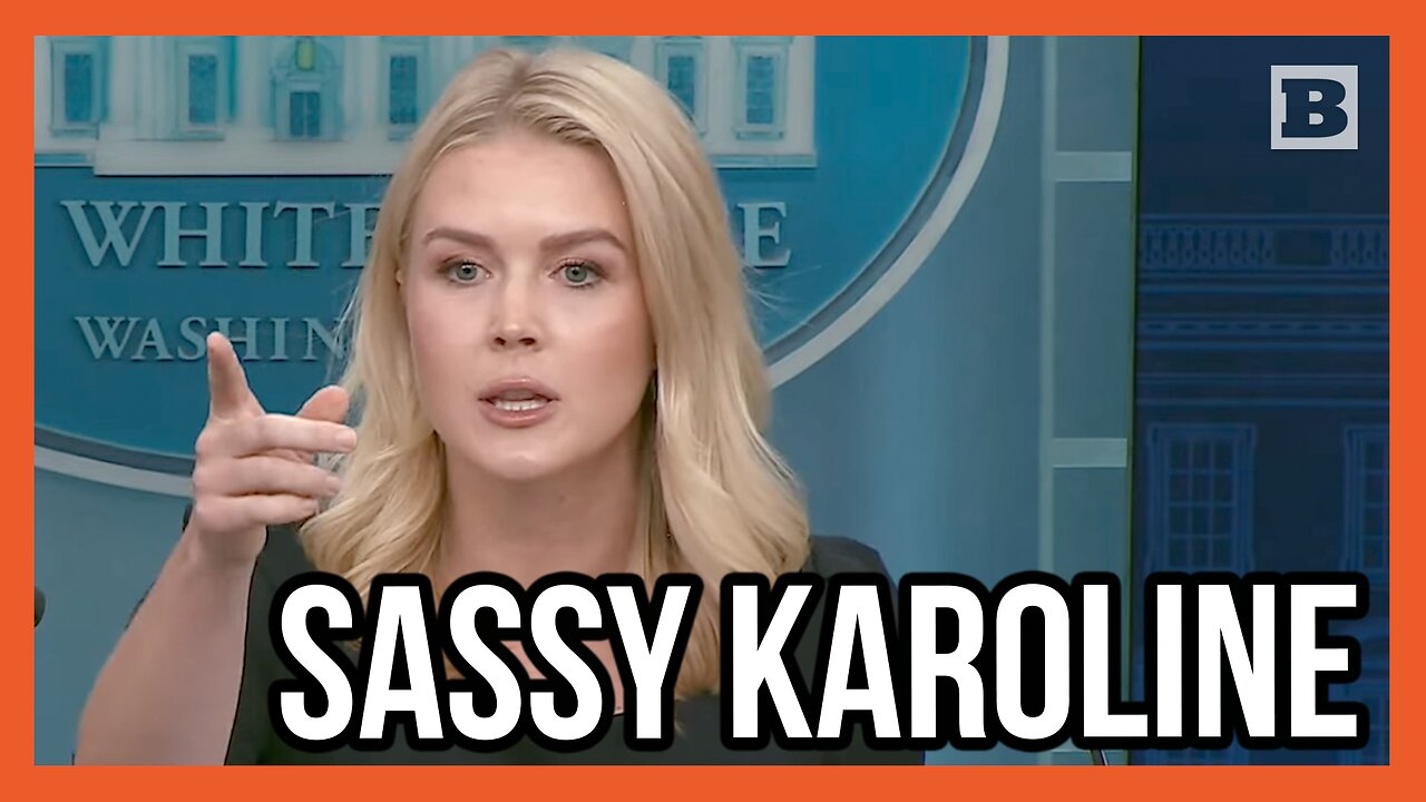 "Two Different Definitions, You Should Look Them Up" Karoline Claps Back at Reporter