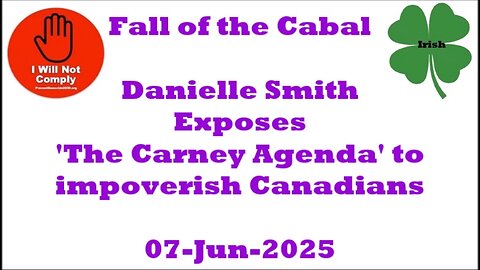 Danielle Smith Exposes 'The Carney Agenda' to impoverish Canadians 07-Jun-2025