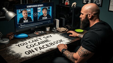 The Dumbfounded Dipshits Podcast - You can't say Cocaine on Facebook?!