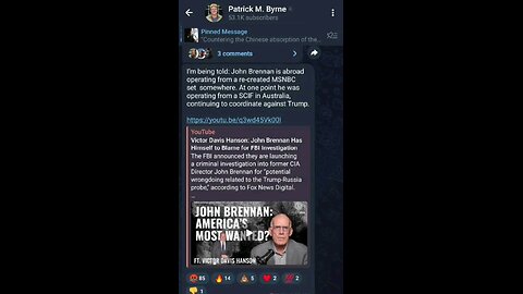 John Brennan Is Abroad Operating From A Re-created MSNBC Set Coordinating Against Trump ?