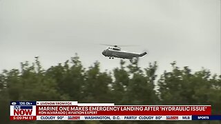 Trump's Marine One makes emergency landing