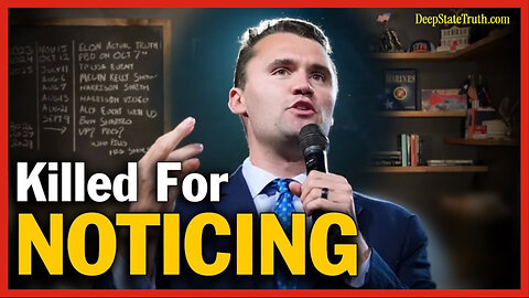 ✡️ OPINION: Did Asking Questions About Israel Get Charlie Kirk Killed? Was He Getting Close to Truth?