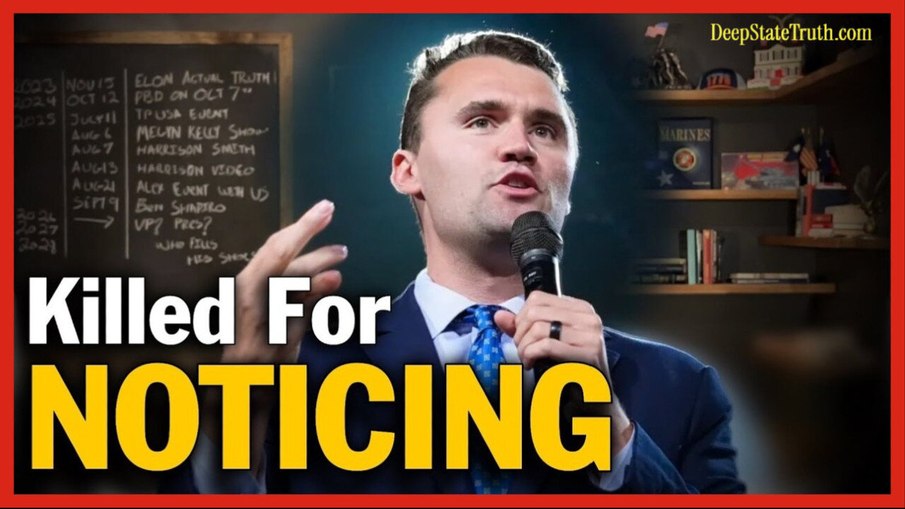✡️ OPINION: Did Asking Questions About Israel Get Charlie Kirk Killed? Was He Getting Close to Truth?