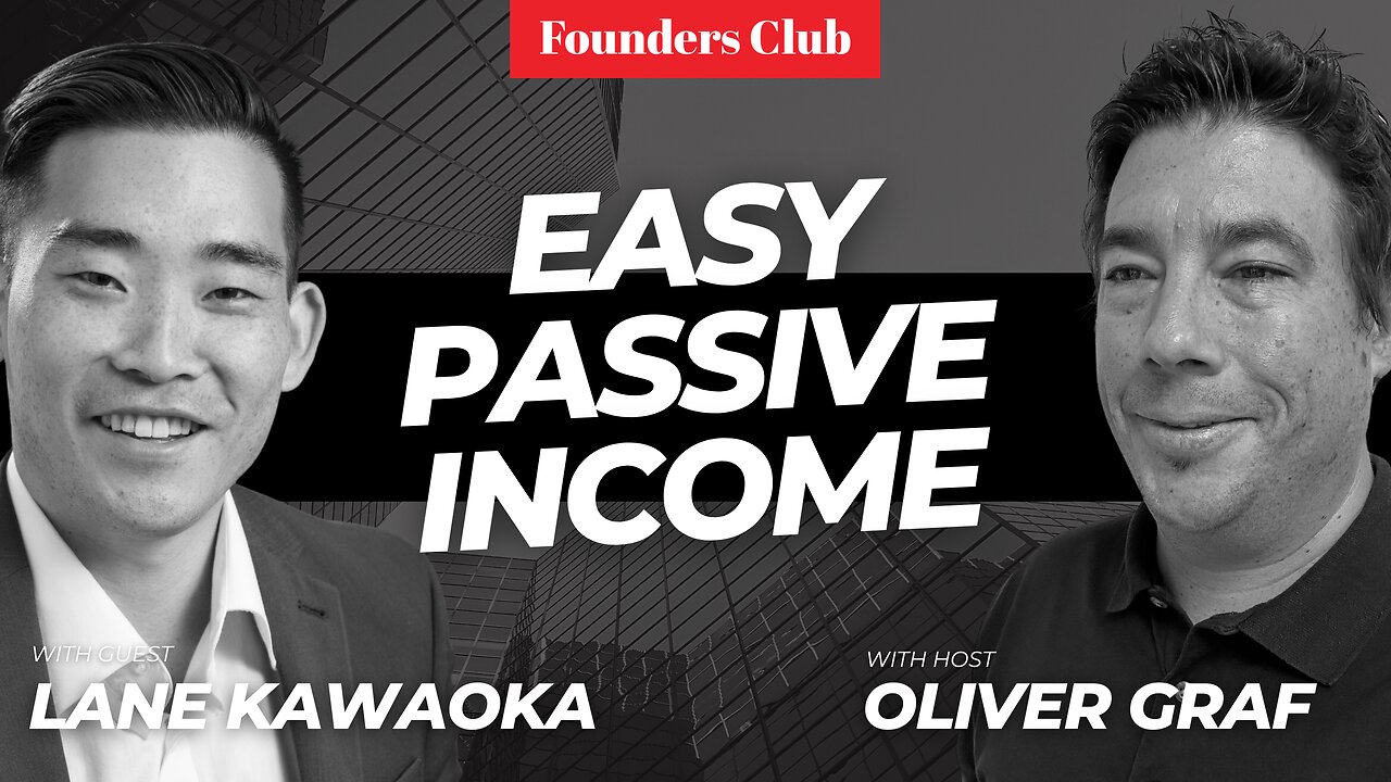 The Easiest Way to Invest in Real Estate (No Experience Needed!)🏠📈 | Lane Kawaoka on Founders Club