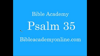 Psalm 35