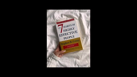 “Change yourself first — and the world will follow.” 🌍 The 7 Habits of Highly Effective People