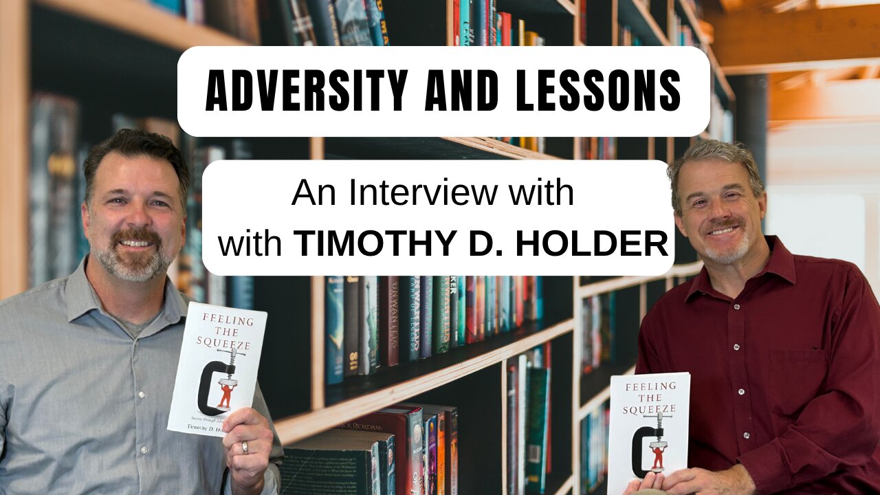 Dynamic Interview with Author, Teacher, Preacher, Radio and Actor, Timothy D Holder, about Adversity