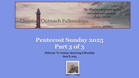 Pentecost Sunday 2025 Part 3