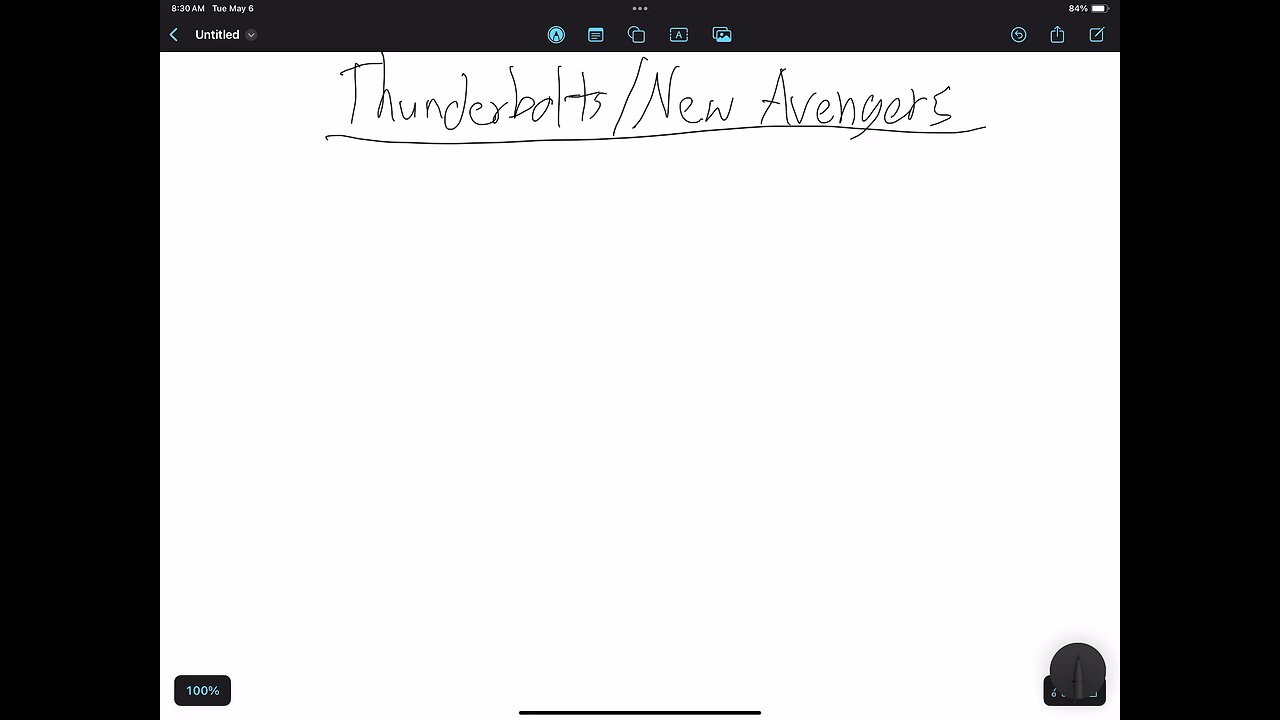 Thunderbolts Antichrist
