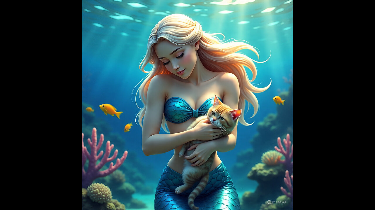 Marmaid save catpapa and cat kid