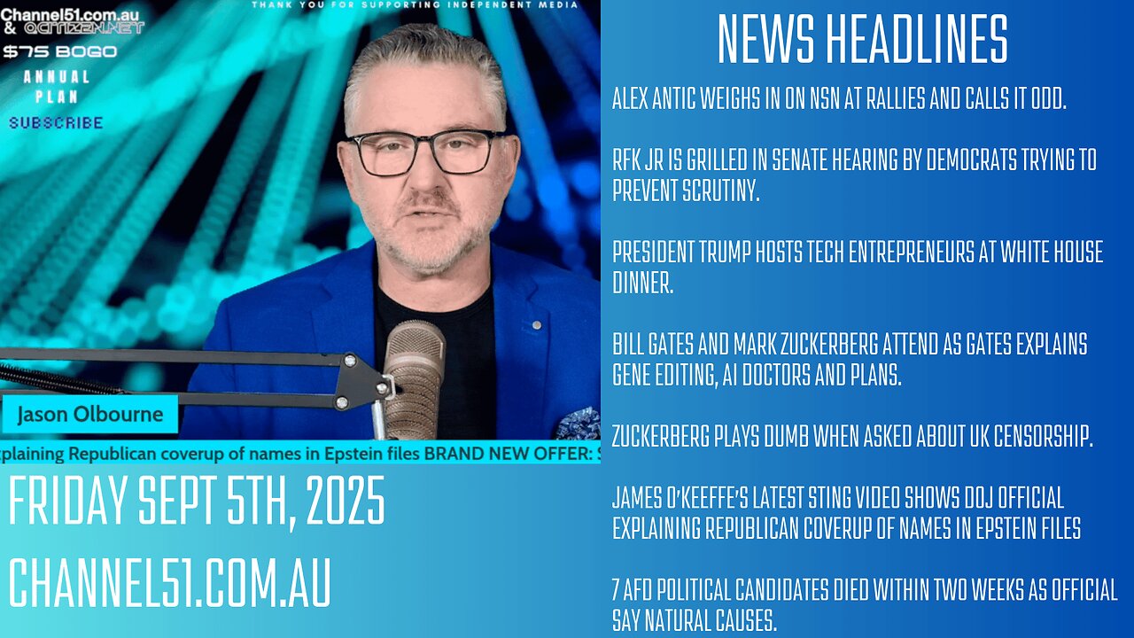 Cafe Locked out 6pm News: Friday September 5th