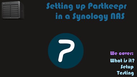 Installing Partkeepr as a container in a Synology NAS [Video Request]
