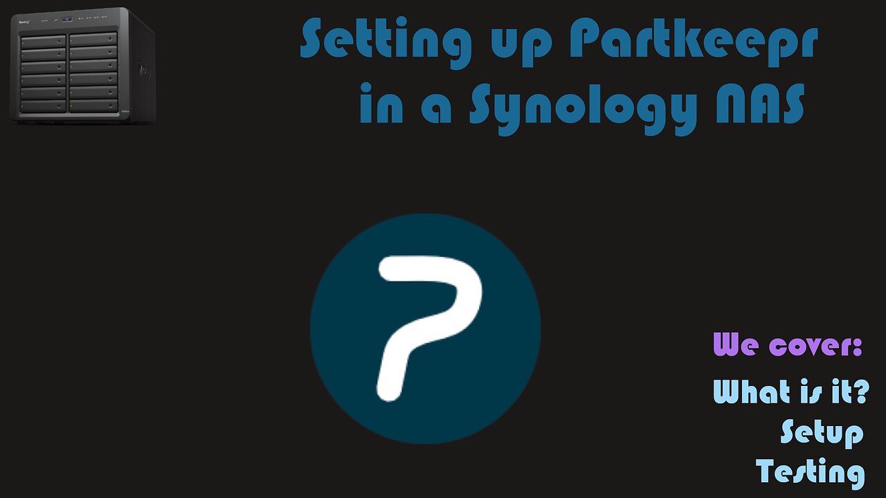Installing Partkeepr as a container in a Synology NAS [Video Request]