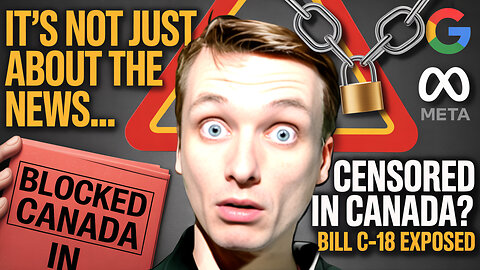 🔥 Bill C-18: What They’re Not Telling You — Free Speech in Canada Is at Risk🚨
