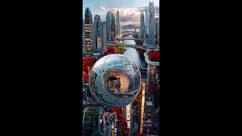 Future city view 2025 vision