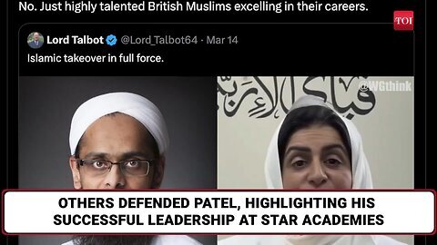 'Islamisation Of UK'_ Britain Appoints Muslim Cleric Mufti Patel As Education Chair; Rightwing Fumes