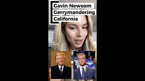 Gavin Newsom gerrymandering California