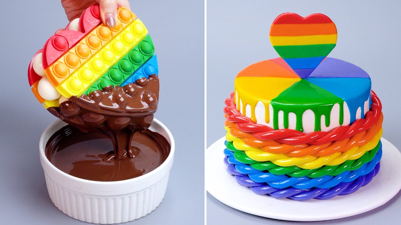 Best Of October | TOP 10+ Fancy Rainbow Chocolate Cake Trend Tutorials | Amazing Cake Compilation