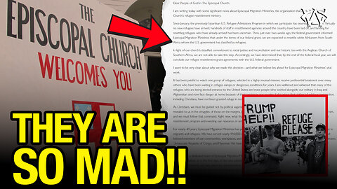 Watch Liberals RAGE over White South African Refugees!