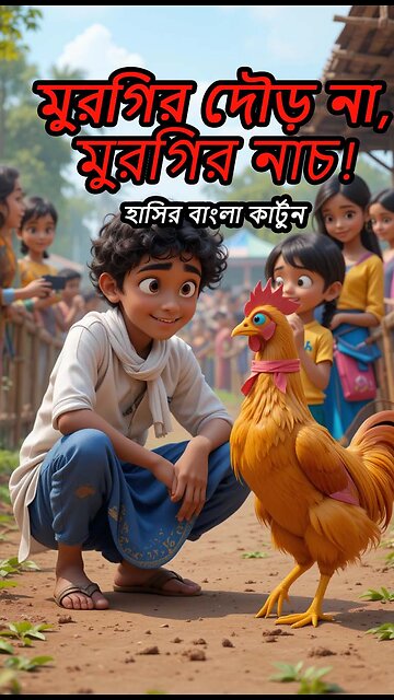 মুরগির দৌড় না, মুরগির নাচ! 🤣 | হাসির বাংলা কার্টুন | MalaiKa Belly Dance