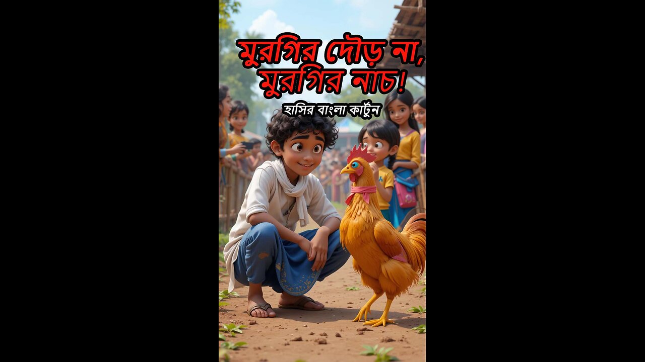 মুরগির দৌড় না, মুরগির নাচ! 🤣 | হাসির বাংলা কার্টুন | MalaiKa Belly Dance