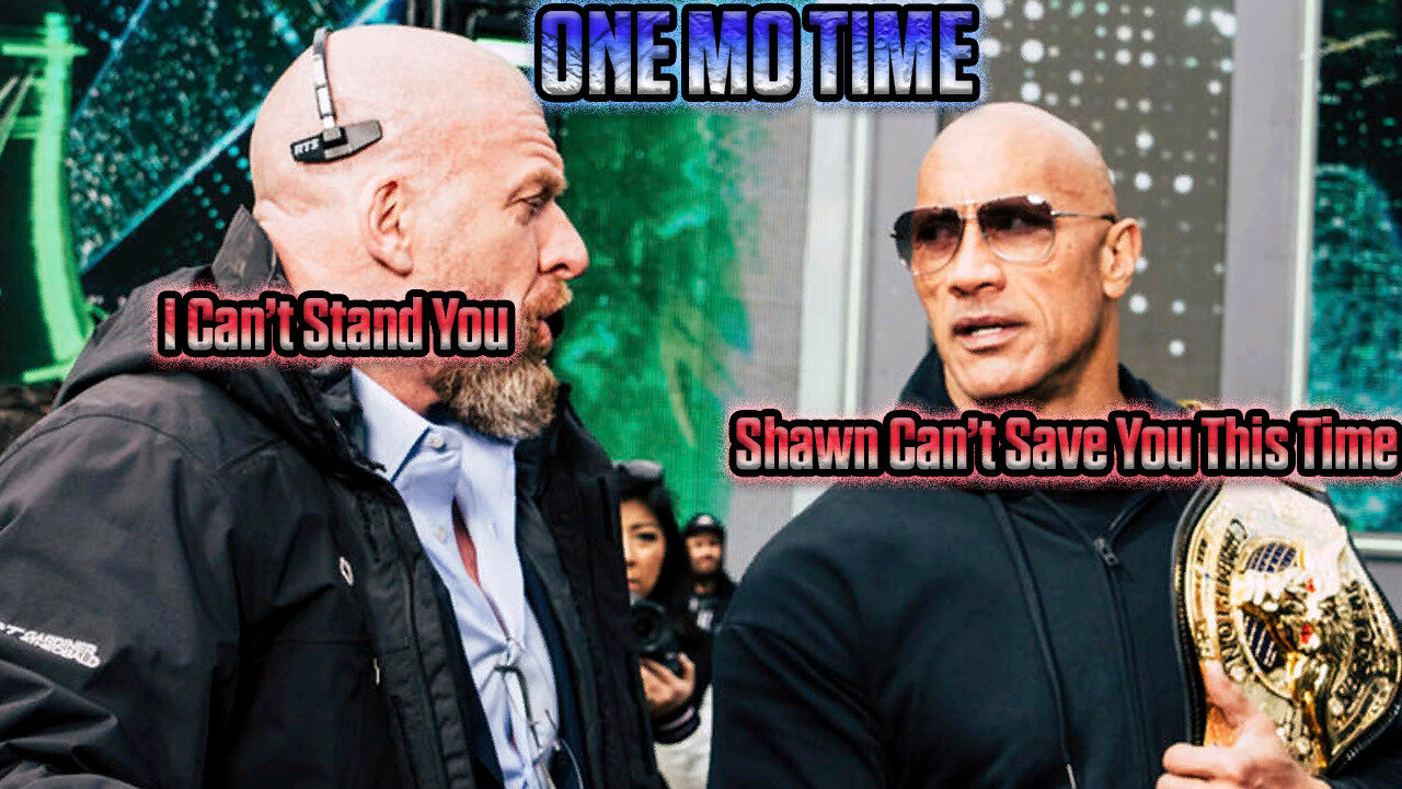 WWE Should Do A Triple H Vs The Rock Storyline