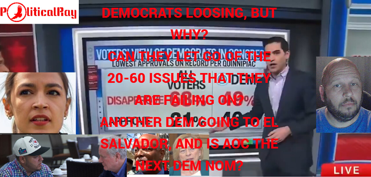 With the Dems at 21% approval, will they ever win again? More often they show they cant...